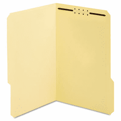 GLW29534 Manila Folders, One Fastener, 1/3 Tab, Legal, 50/Box By CARDINAL BRANDS INC.