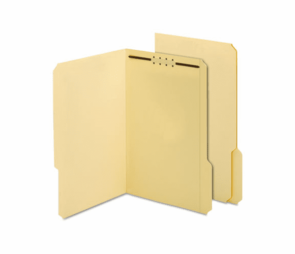 GLW29534AM Antimicrobial Fastener Folder, 3/4" Exp, 1 Fastener, Legal, 50/bX By CARDINAL BRANDS INC.