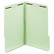 GLW29944 Folders, Three Inch Expansion, Two Fasteners, 1/3 Cut Tab, Legal, Green, 25/Box By CARDINAL BRANDS INC.