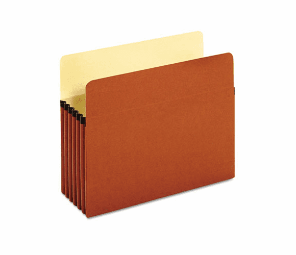 GLW63234 Standard File Pockets, Redrope, 5 1/4 Inch Expansion, Letter, Brown, 10/Box By CARDINAL BRANDS INC.