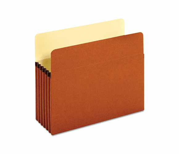 GLW63234B Bulk File Pockets, 5 1/4" Expansion, Letter, Redrope, 50/CT By CARDINAL BRANDS INC.