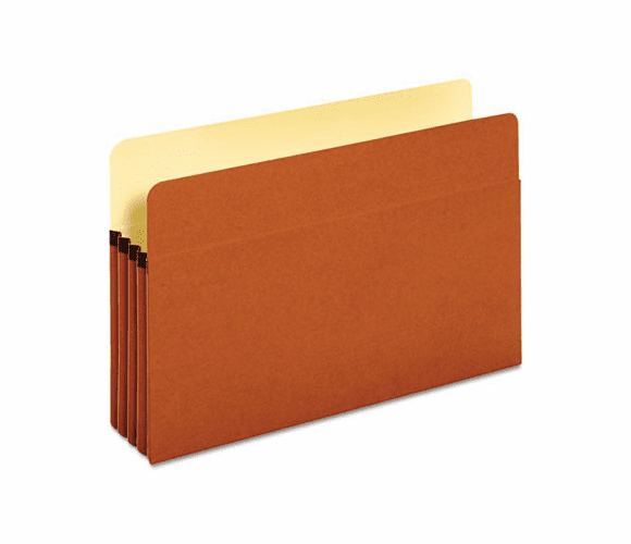 GLW64224B Bulk File Pockets, 3 1/2" Expansion, Legal, Redrope, 50/CT By CARDINAL BRANDS INC.