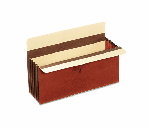 GLWC1536GHD 5 1/4 Inch Expansion Accordion Pocket, Straight Cut, Redrope, Legal, 10/Box By CARDINAL BRANDS INC.