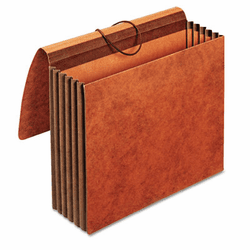 GLWCL1073GLHD 5 1/4 Inch Expansion Accordion Wallet, Straight, Redrope, Letter, Red By CARDINAL BRANDS INC.