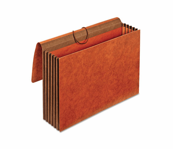 GLWCL1076GLHD 5 1/4 Inch Expansion Accordion Wallets, Straight, Redrope, Legal, Red By CARDINAL BRANDS INC.
