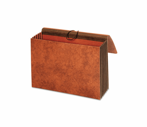 GLWCL1077GLHD 5 1/4 Inch Expansion Accordion Pockets, Straight, Redrope, 10 x 15 3/8, Brown By CARDINAL BRANDS INC.