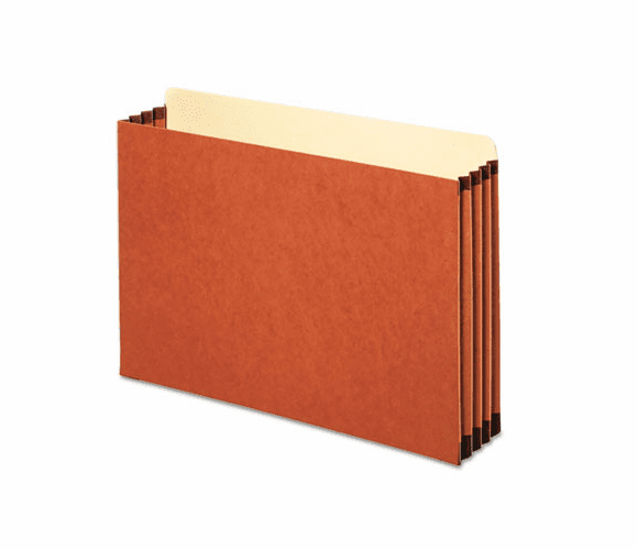 GLWFC1526E 3 1/2 Inch Expansion File Cabinet Pocket, Straight, Legal, Redrope, 10/Box By CARDINAL BRANDS INC.