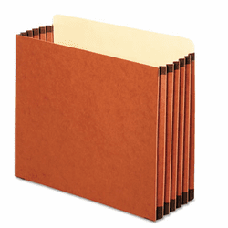 GLWFC1534G 5 1/4 Inch Expansion File Cabinet Pocket, Straight, Letter, Redrope, 10/Box By CARDINAL BRANDS INC.