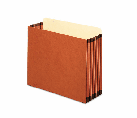 GLWFC1534G 5 1/4 Inch Expansion File Cabinet Pocket, Straight, Letter, Redrope, 10/Box By CARDINAL BRANDS INC.