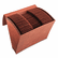 GLWR117ALHD Accordion Files with Flap, 21 Pockets, 1/3 Tab, Letha Tone, Letter, Brown By CARDINAL BRANDS INC.