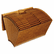 GLWR119ALHD Accordion Files with Flap, 21 Pockets, 1/3 Tab, Letha Tone, Legal, Brown By CARDINAL BRANDS INC.