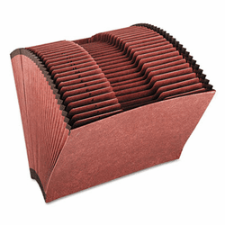 GLWR217DHD 1-31 Accordion Open File, 31 Pockets, 1/3 Tab, Letter, Brown By CARDINAL BRANDS INC.