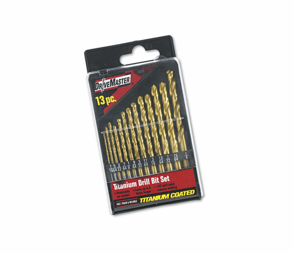 GNS9820 13 Piece Drivemaster Drill Bit Set By GREAT NECK SAW MFG.