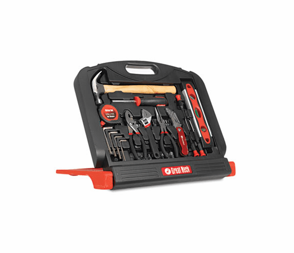 GNSGN48 48-Piece Tool Set in Blow-Molded Stand-Up Case By GREAT NECK SAW MFG.