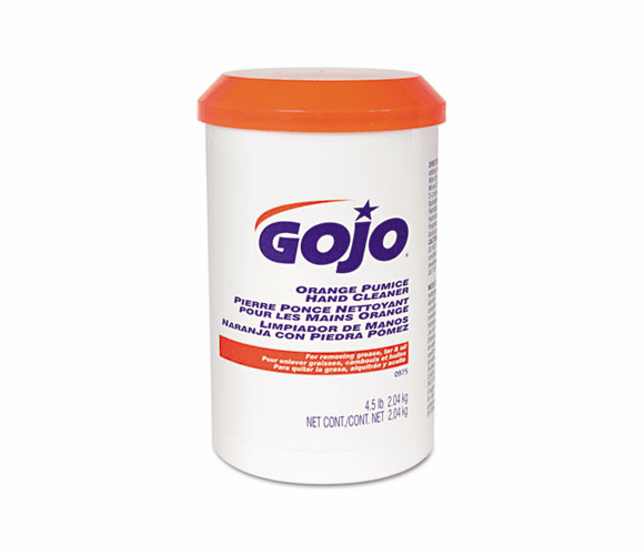 GOJ097506EA Orange Pumice Hand Cleaner, Orange Scent, 4.5lb Tub By GO-JO INDUSTRIES