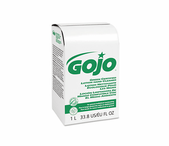 GOJ216508 NXT Green Seal Certified Hand Wash Refill, Unscented, 1000ml Box By GO-JO INDUSTRIES