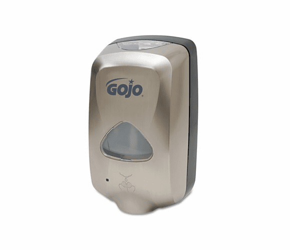 GOJ278912 TFX Touch-Free Soap Dispenser, 1200 mL, Nickel By GO-JO INDUSTRIES
