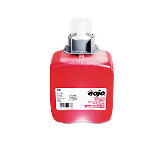 GOJ516103EA FMX-12 Luxury Foam Hand Wash, Cranberry, FMX-12 Dispenser, 1250ml Pump By GO-JO INDUSTRIES