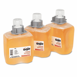 GOJ516203CT FMX-12 Foam Hand Wash, Orange Blossom, FMX-12 Dispenser, 1250ml Pump, 3/Carton By GO-JO INDUSTRIES