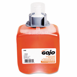 GOJ516203EA FMX-12 Foam Hand Wash, Orange Blossom, FMX-12 Dispenser, 1250ml Pump By GO-JO INDUSTRIES
