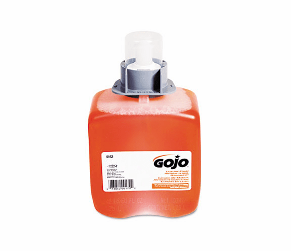 GOJ516203EA FMX-12 Foam Hand Wash, Orange Blossom, FMX-12 Dispenser, 1250ml Pump By GO-JO INDUSTRIES
