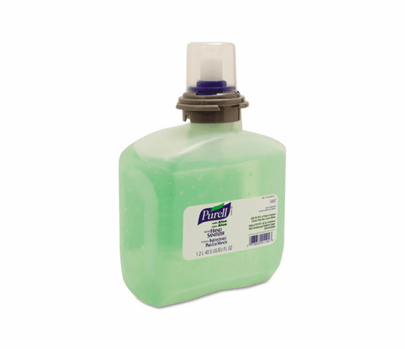 GOJ545704 Advanced TFX Gel Instant Hand Sanitizer Refill w/Aloe, 1200-ml By GO-JO INDUSTRIES