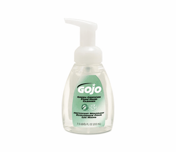 GOJ571506 Green Certified Foam Soap, Fragrance-Free, Clear, 7.5 oz. Pump Bottle By GO-JO INDUSTRIES