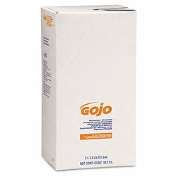 GOJ7556 NATURAL ORANGE Pumice Hand Cleaner Refill, Citrus Scent, 5000 mL, 2/Carton By GO-JO INDUSTRIES
