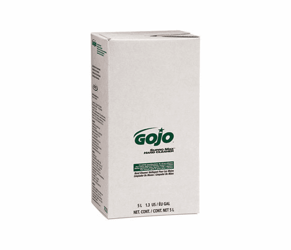 GOJ7572 SUPRO MAX Hand Cleaner Refill, 5000 mL, Herbal Scent, Beige, 2/Carton By GO-JO INDUSTRIES