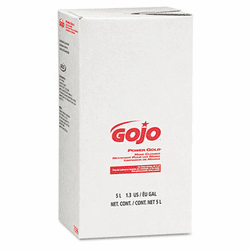 GOJ7596 POWER GOLD Hand Cleaner, 5000 mL, Citrus Scent, Green, 2/Carton By GO-JO INDUSTRIES