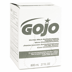 GOJ921212EA Ultra Mild Lotion Soap w/Chloroxylenol Refill, Lightly Scented, 800-ml By GO-JO INDUSTRIES