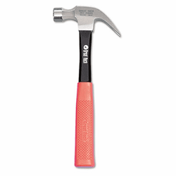 GNSHG16C 16-oz. Claw Hammer w/High-Visibility Orange Fiberglass Handle By GREAT NECK SAW MFG.