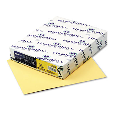 HAM103325 Fore MP Recycled Colored Paper, 20lb, 8-1/2x1