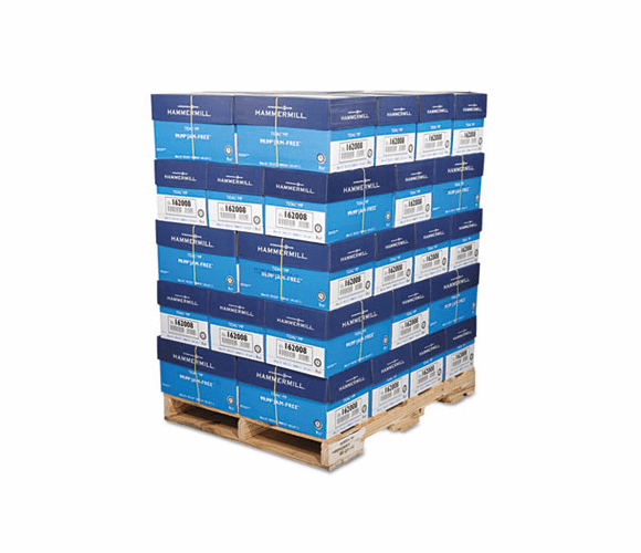 HAM162008PLT Tidal MP Copy Paper, 92 Brightness, 20lb, 8-1/2 x 11, White, 200,000 Sheets By HAMMERMILL/HP EVERYDAY PAPERS