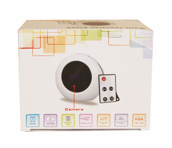 HC-ALMFC-DVR LED TABLE MULTIFUNCTION ALARM CLOCK By Armor