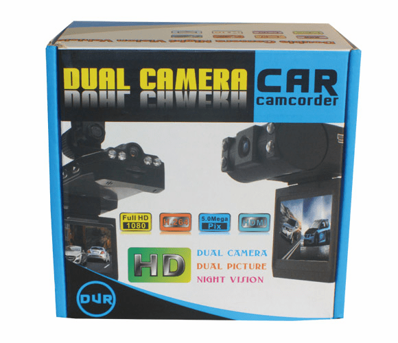 HC-DASHC-DVR MINI DASH CAMERA WITH BUILT-IN DVR AND LCD SCREEN By Armor