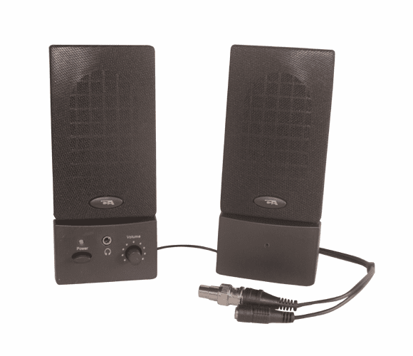 HC-DSKSP-W Desk Top Speakers Hidden Camera By Armor