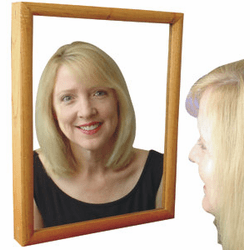 HC-MIRRO-DVR WOOD FRAME MIRROR HIDDEN CAMERA WITH BUILT-IN DVR By Armor