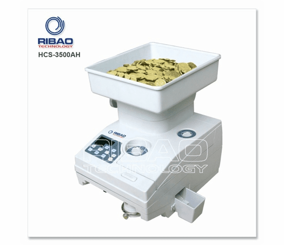 HCS-3500AH Coin Counter With Motorized Hopper By Coin Mate