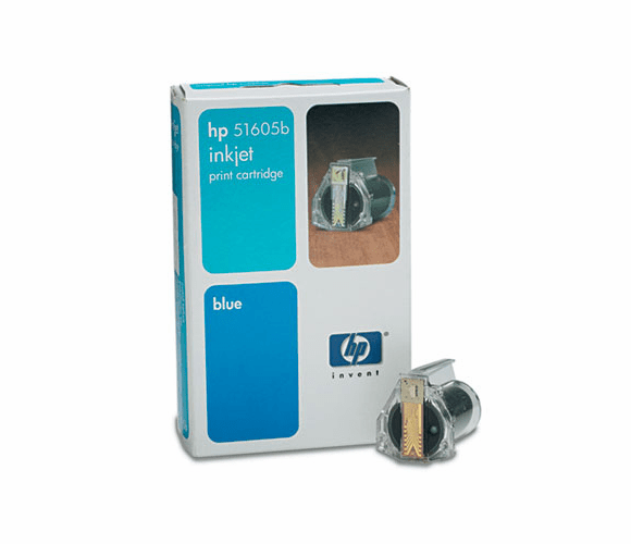HEW51605B 51605B Ink, 550 Page-Yield, Blue By HEWLETT PACKARD COMPANY