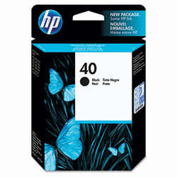 HEW51640A 51640A (HP 40) Ink, 1100 Page-Yield, Black By HEWLETT PACKARD COMPANY
