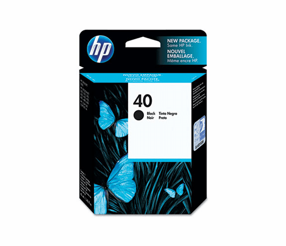 HEW51640A 51640A (HP 40) Ink, 1100 Page-Yield, Black By HEWLETT PACKARD COMPANY