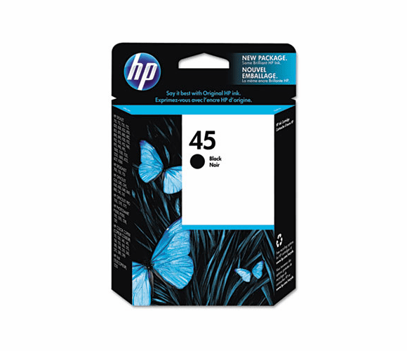 HEW51645A140 51645A (HP 45) Ink, 930 Page-Yield, Black By HEWLETT PACKARD COMPANY
