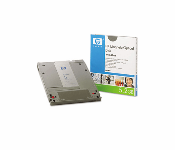 HEW88146J 5.25" Optical Disk, Write Once (WORM), 5.2GB, 2,048 Bytes/Sector By HEWLETT PACKARD COMPANY