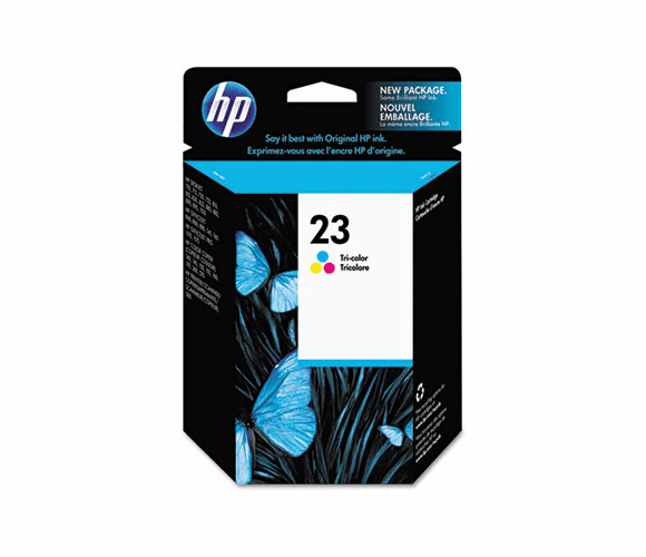 HEWC1823D C1823D (HP 23) Ink, 620 Page-Yield, Tri-Color By HEWLETT PACKARD COMPANY