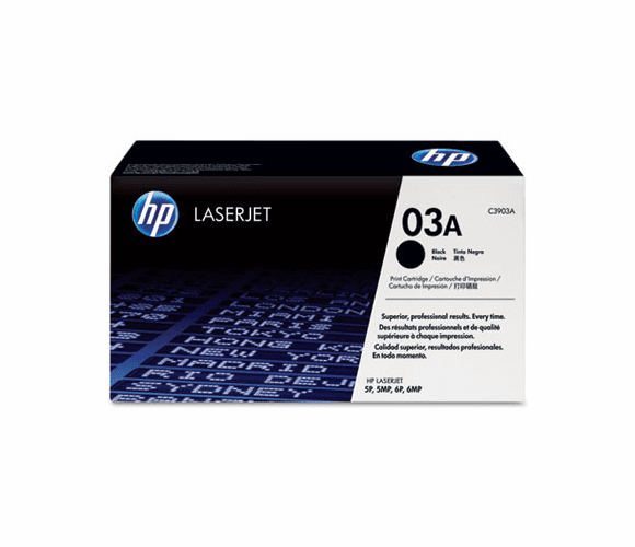 HEWC3903A C3903A (HP 03A) Toner, 4000 Page-Yield, Black By HEWLETT PACKARD COMPANY