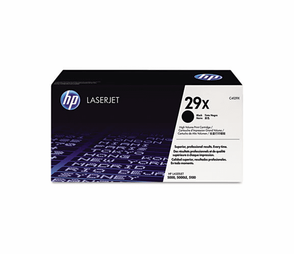 HEWC4129X C4129X (HP 29X) Toner, 10000 Page-Yield, Black By HEWLETT PACKARD COMPANY