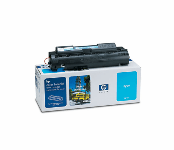 HEWC4192A C4192A Toner, 6000 Page-Yield, Cyan By HEWLETT PACKARD COMPANY