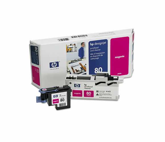HEWC4822A C4822A (HP80) Printhead & Cleaner, Magenta By HEWLETT PACKARD COMPANY