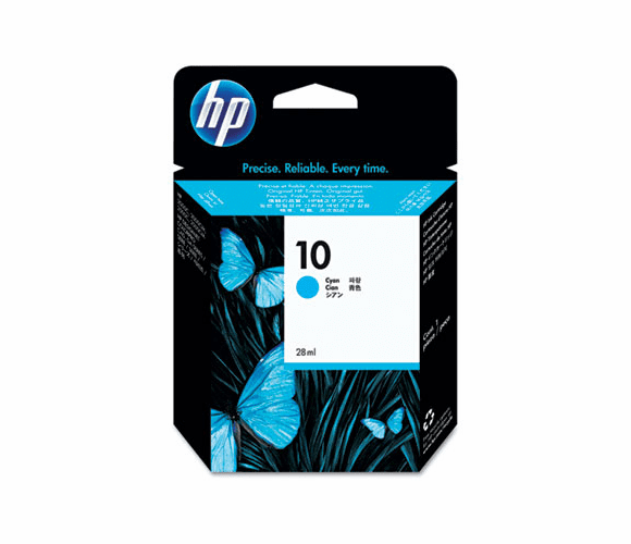 HEWC4841A C4841A (HP 10) Ink, 1650 Page-Yield, Cyan By HEWLETT PACKARD COMPANY